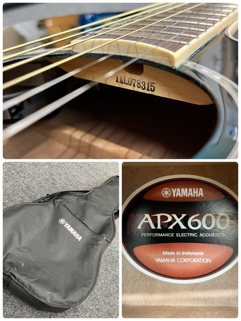 【11628】YAMAHA APX600 エレアコブルー