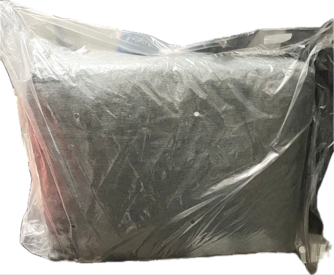 【美品】どこでもクッション 2個セット ロジャー グレー 背もたれ 座椅子