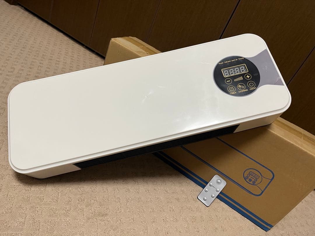 モバイルエアコン ホワイト デジタル表示