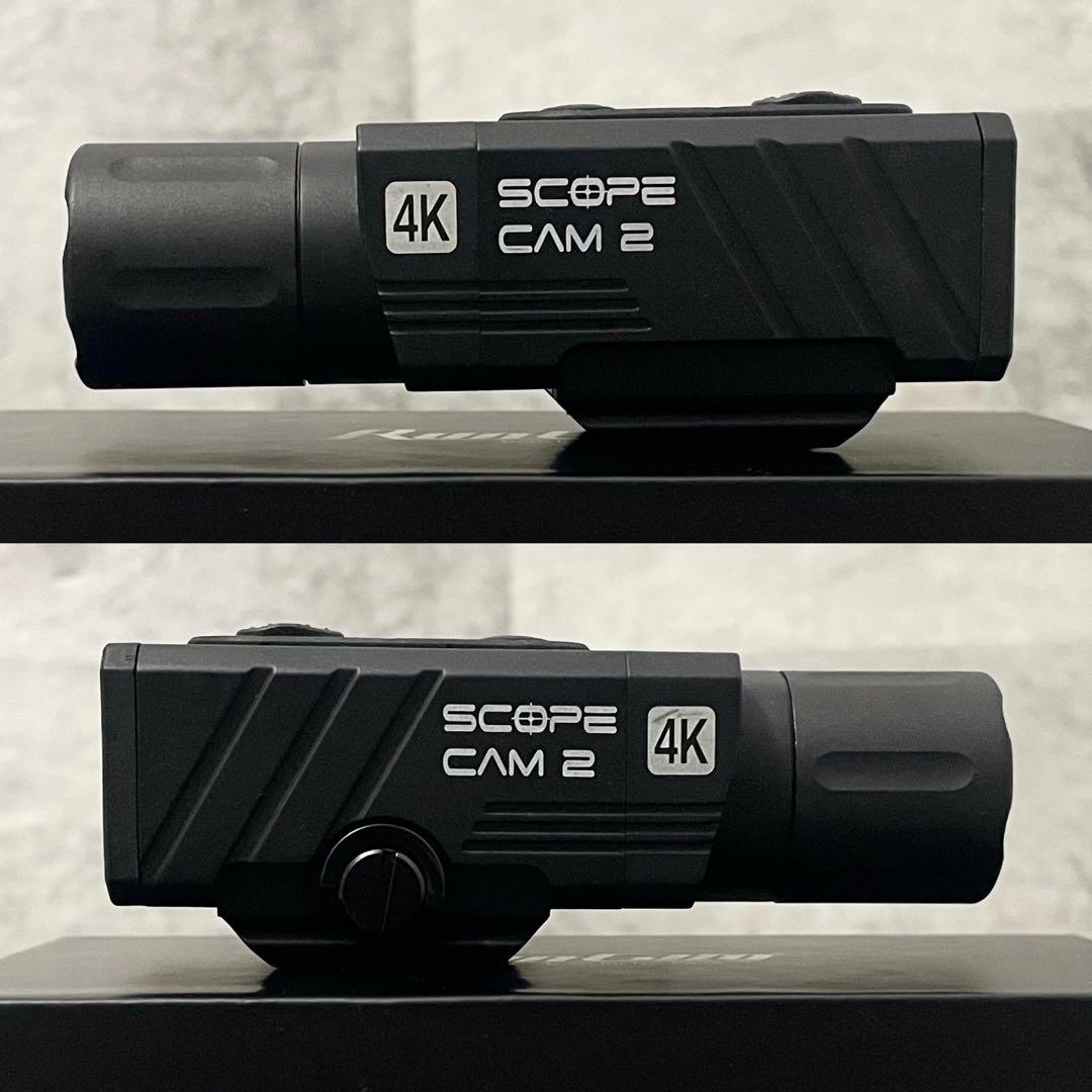RunCam SCOPECAM2 4K サバゲー カメラ 防水 防塵 耐衝撃