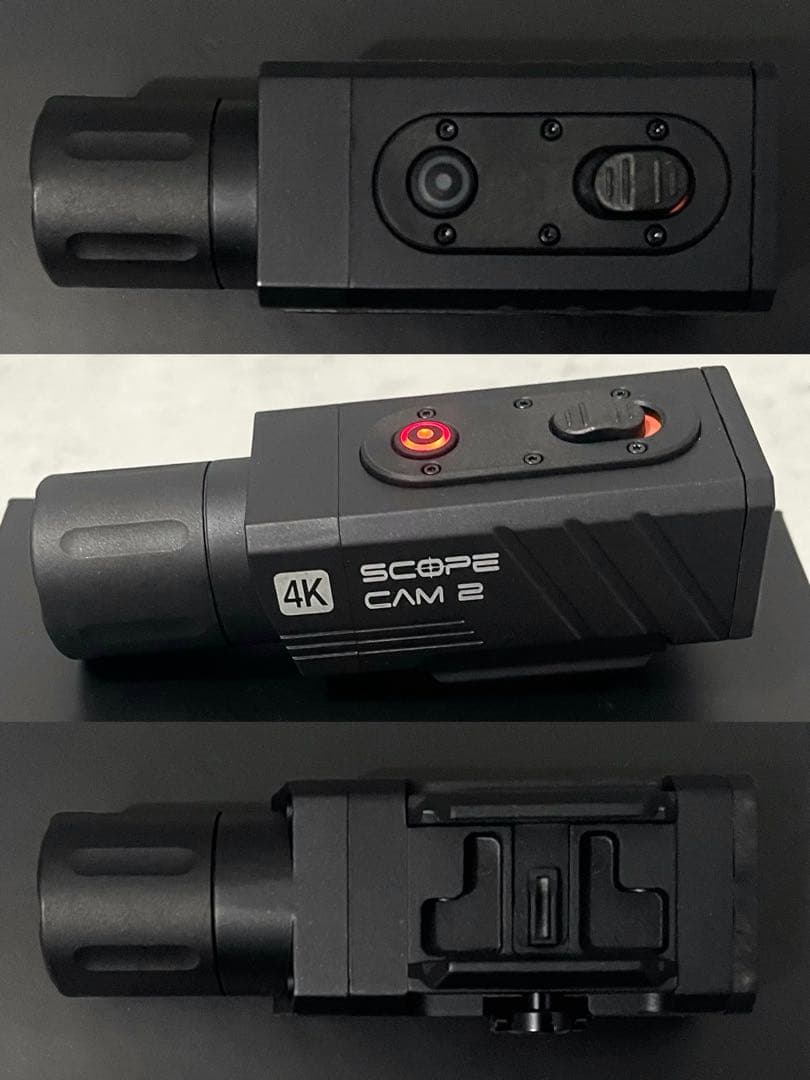 RunCam SCOPECAM2 4K サバゲー カメラ 防水 防塵 耐衝撃