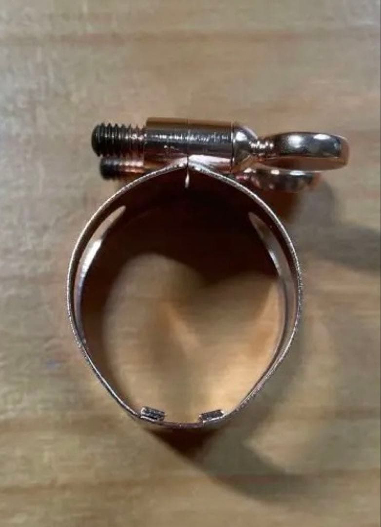 D.ボナード Bbクラリネット リガチャー ピンクゴールド(PGP) 逆締め