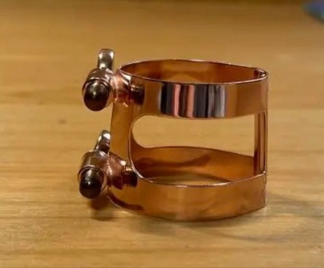 D.ボナード Bbクラリネット リガチャー ピンクゴールド(PGP) 逆締め