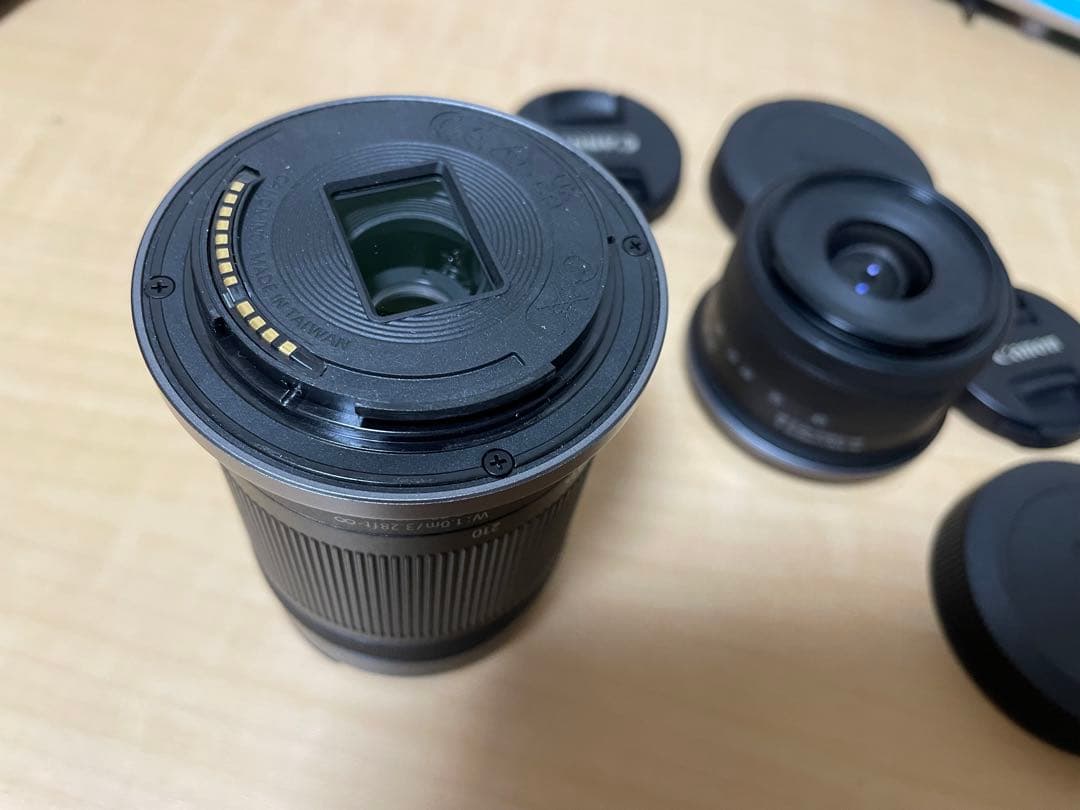 Canon 18-45mm & 55-210mm ズームレンズ