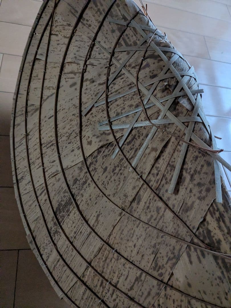 露地笠　竹子笠　数寄屋笠　茶庭　茶事