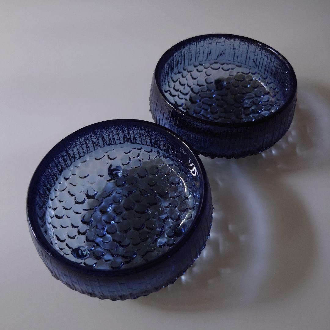 イッタラ　ウルティマツーレ ボウル 2個セット　ガラス　レイン