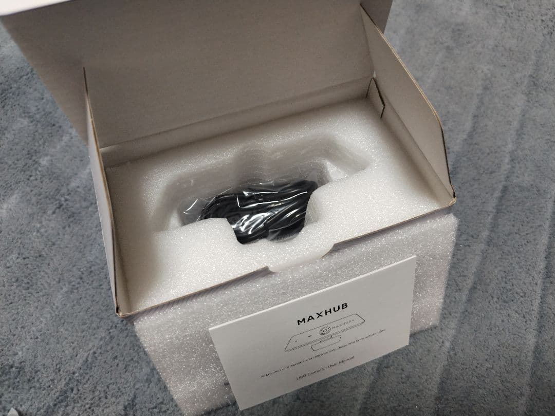 【新品未使用♥】MAXHUB 4K Webカメラ/集音4ｍの高性能マイク内蔵