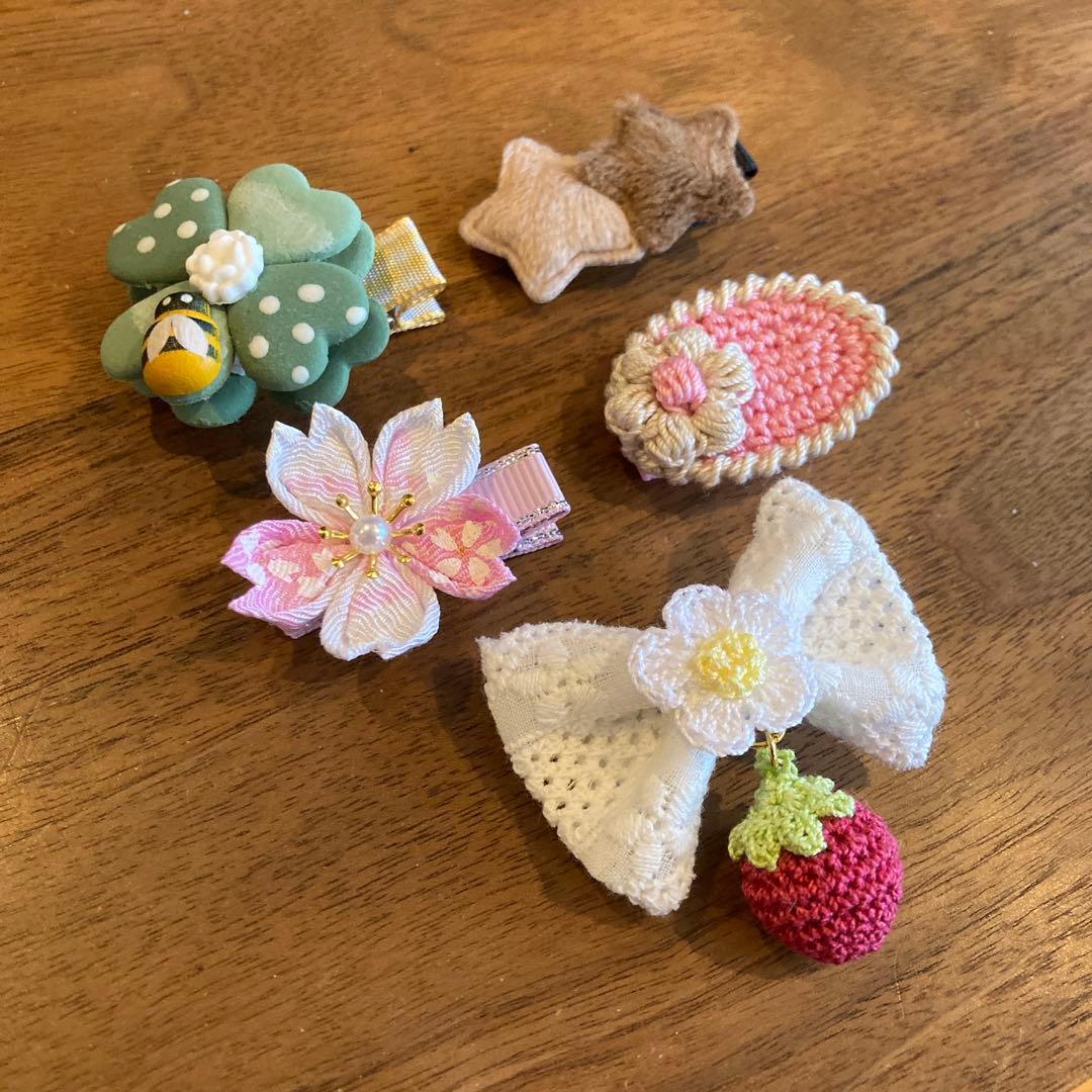 はむり様ご確認用☆ベビーヘアクリップ