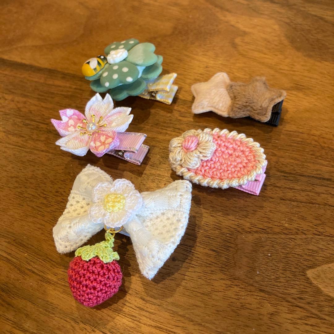 はむり様ご確認用☆ベビーヘアクリップ