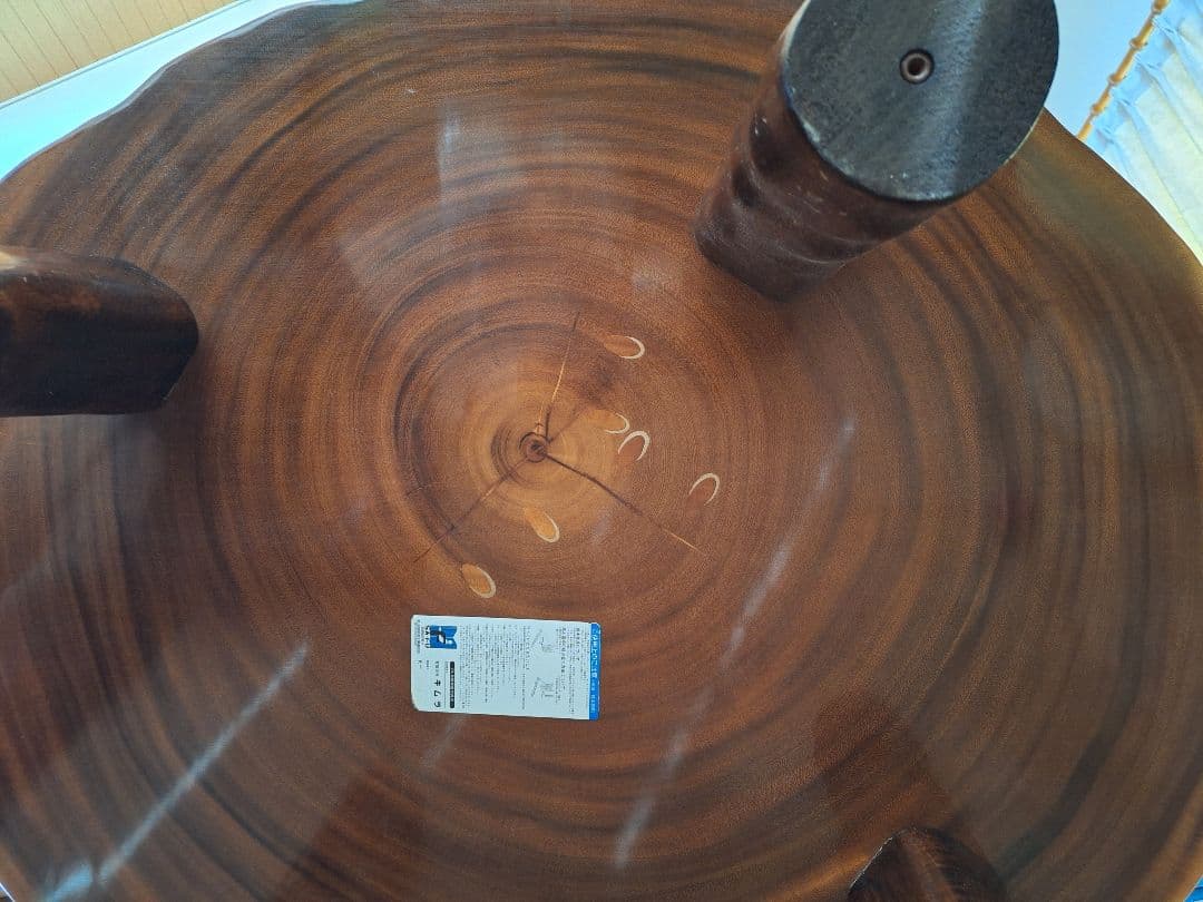 高級 銘木家具 欅一枚板テーブル