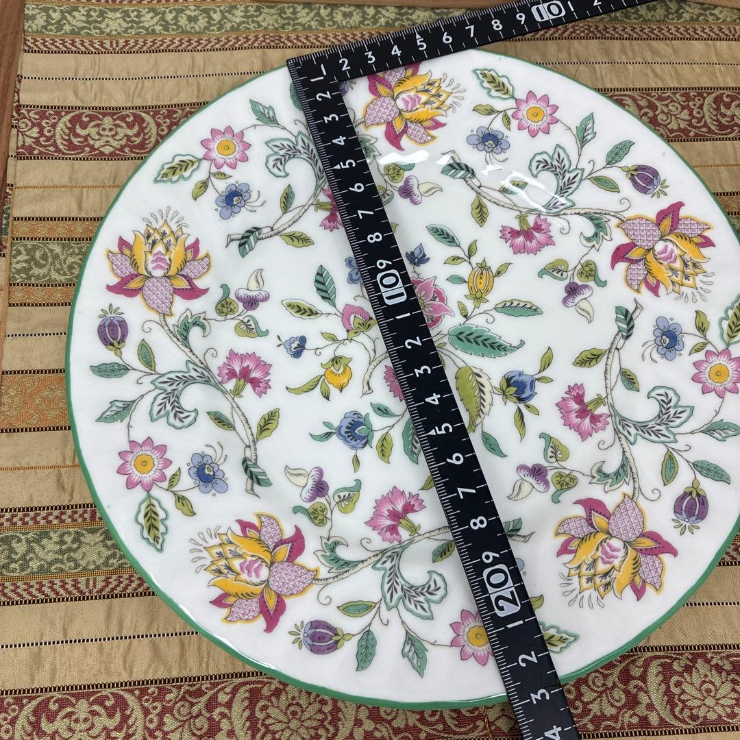 ミントン ハドンホール グリーン プレート 23㎝ 5枚セット