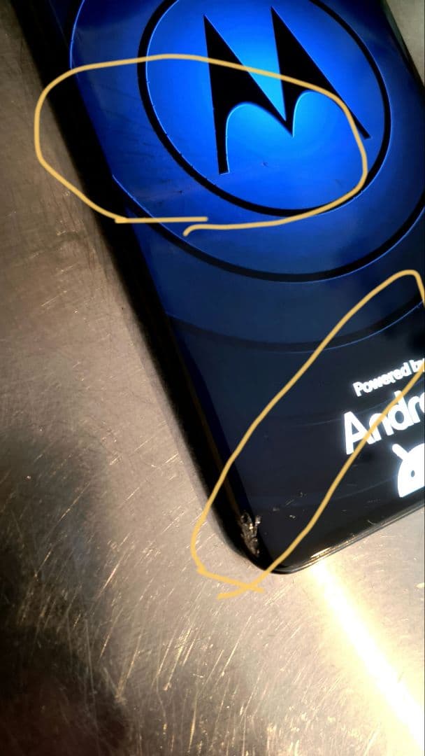 【SIMフリー】Motorola Edge 40 neo ジャンク 画面割れ