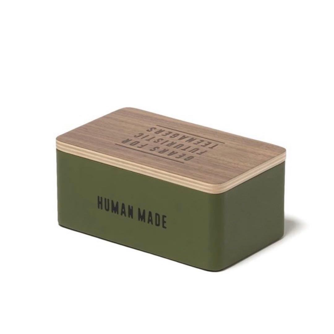 新品 ／HUMAN MADE Steel Case \"Olivedrab ケース