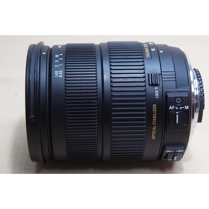 手振れ SIGMA 18-200mm F3.5-6.3 DC OS HSM