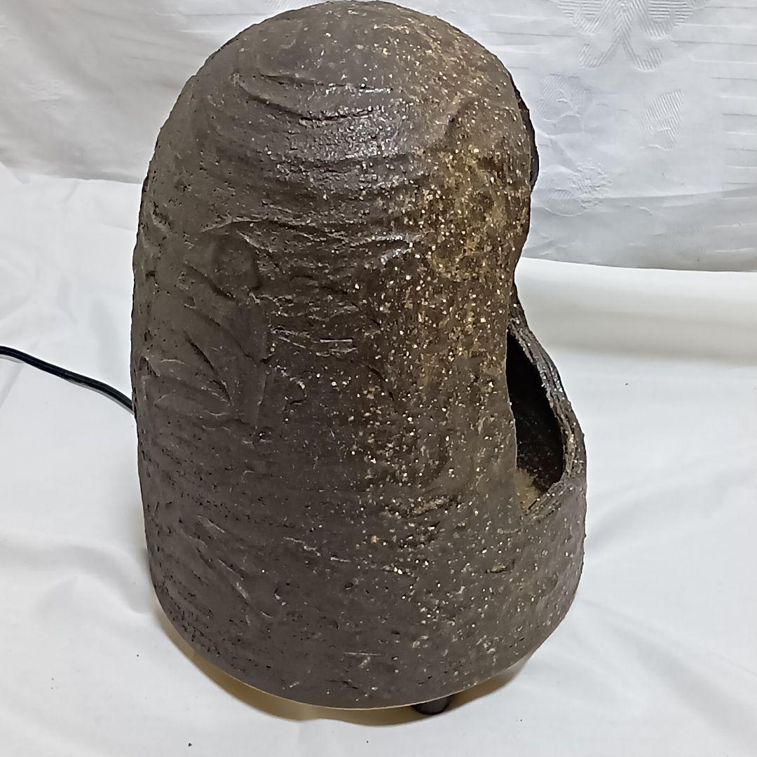 信楽焼 陶器ライト 陶灯り 和風照明 月夜 月見 幻想的