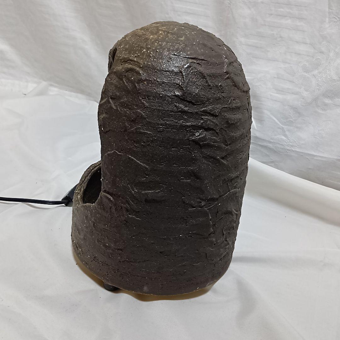 信楽焼 陶器ライト 陶灯り 和風照明 月夜 月見 幻想的