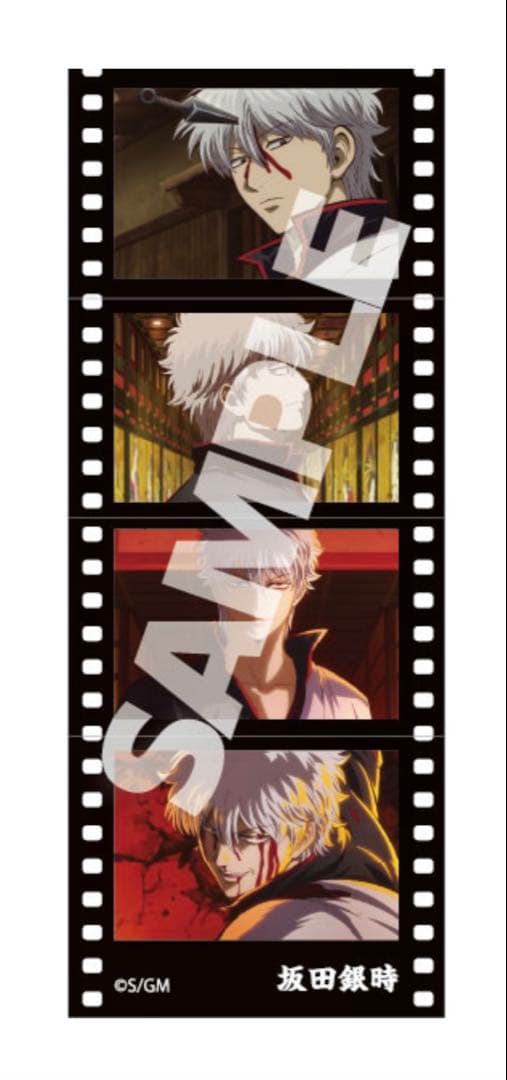 劇場版銀魂 吉原大炎上 入場者特典第7弾 フィルム風シール 全5種セット コンプ