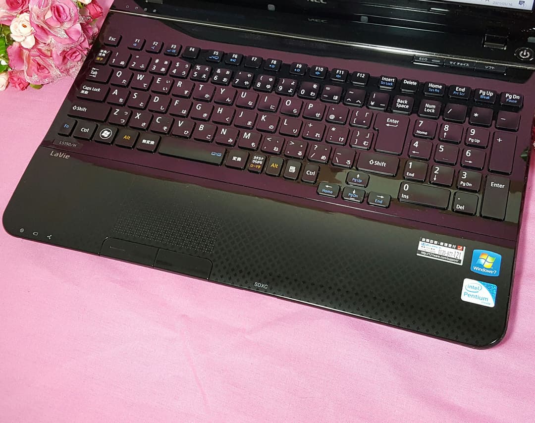 テレワーク可能♦薄型LaVie♦大容量500G&カメラ&USB3.0&テンキ