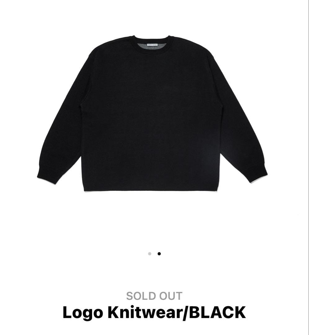 BUMP OF CHICKEN Logo Knitwear/BLACK 新品
