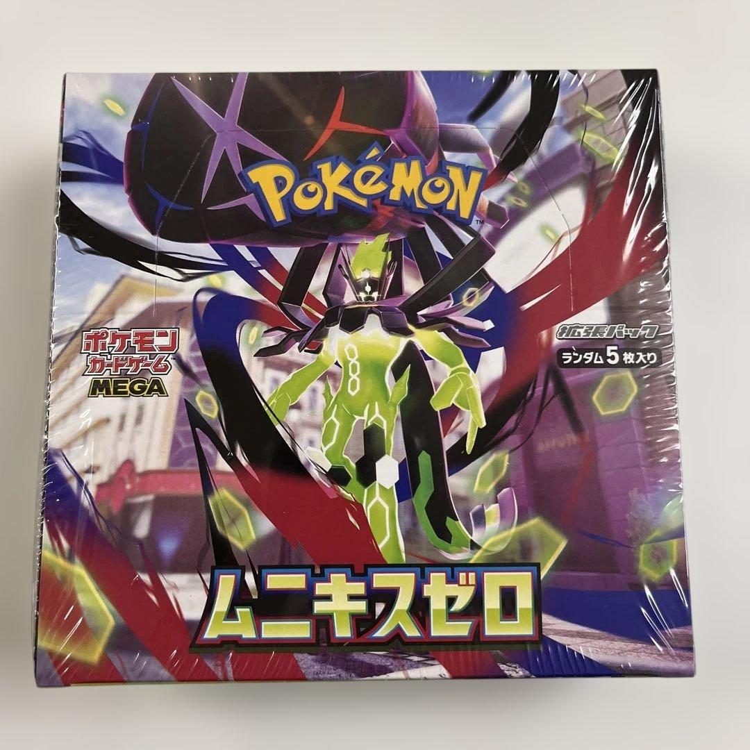 ポケカ　ムニキスゼロ 新品未開封BOXシュリンク付き　1BOX