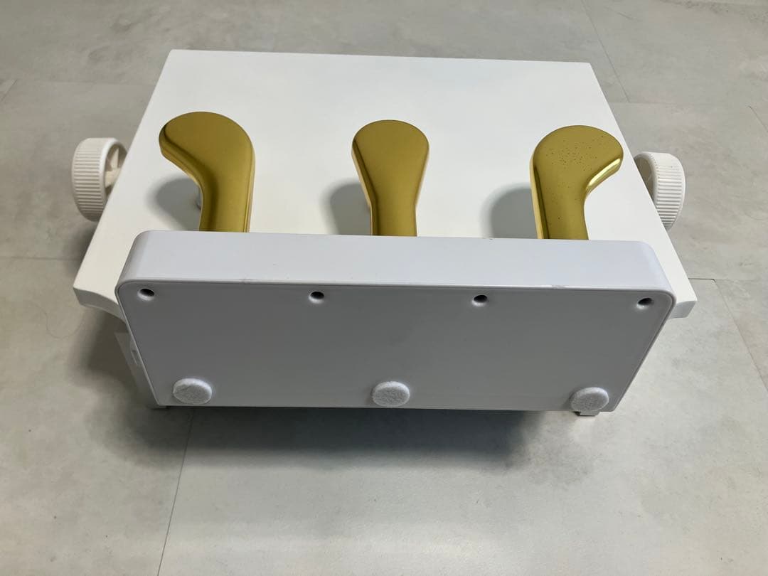 CARINA 子供用ピアノ補助ペダル ホワイト 白