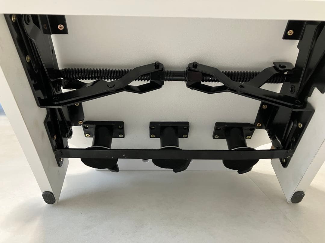 CARINA 子供用ピアノ補助ペダル ホワイト 白