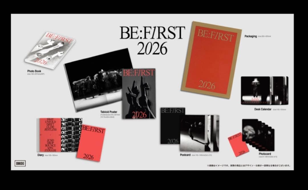 ミュージシャン BE:FIRST Moment Box 2026