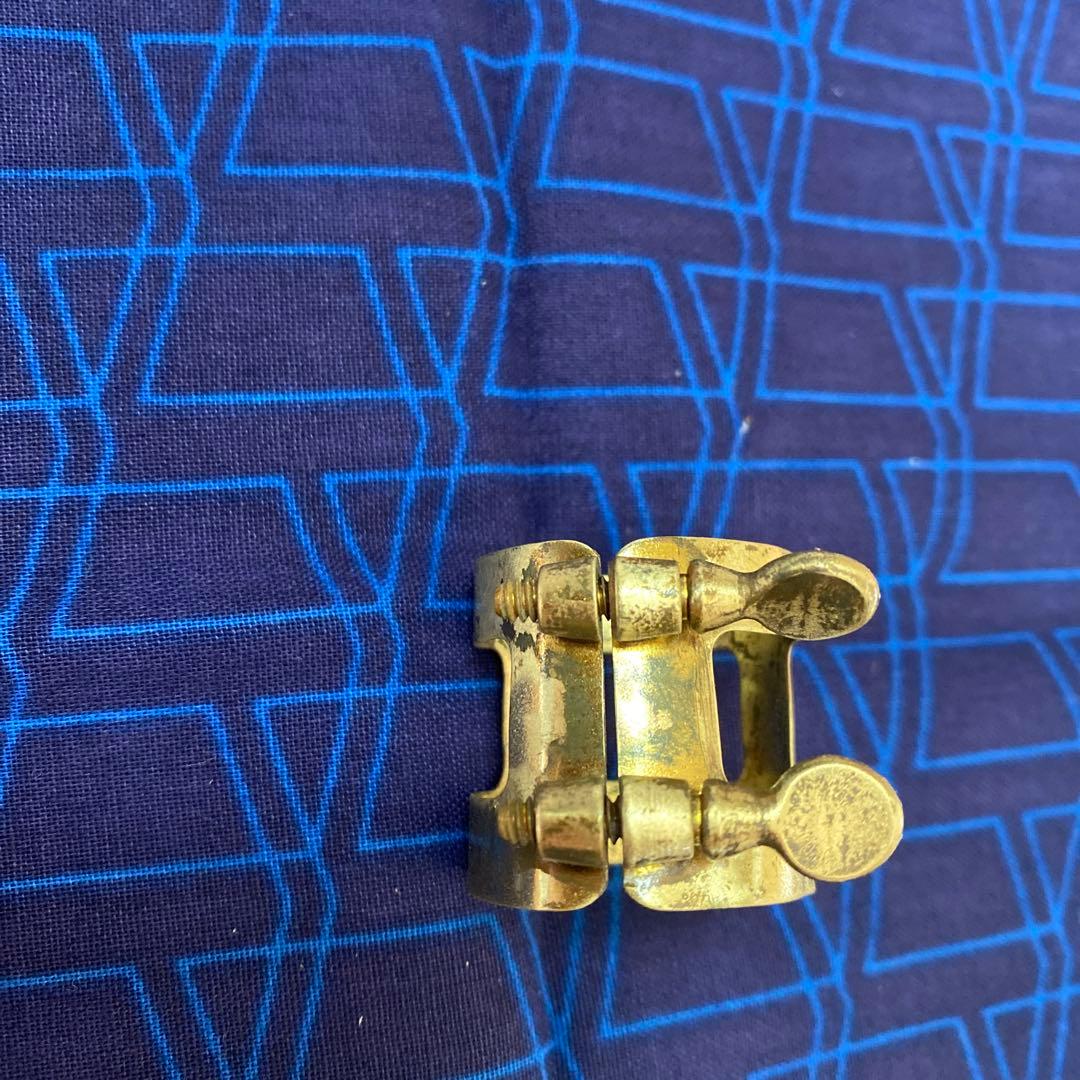 MEYER ヴィンテージ・リガチャー 刻印　アルトサックス用