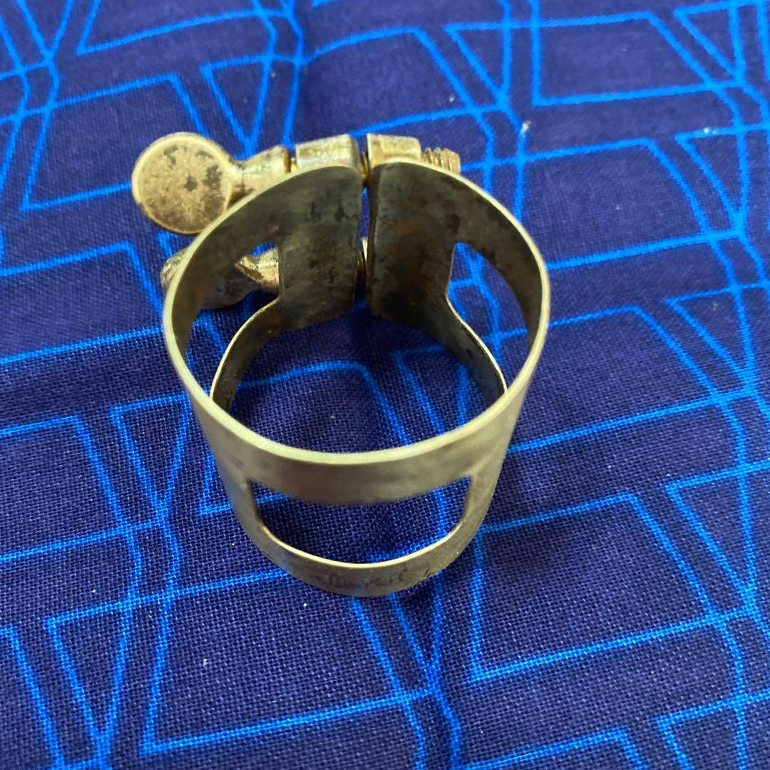 MEYER ヴィンテージ・リガチャー 刻印　アルトサックス用