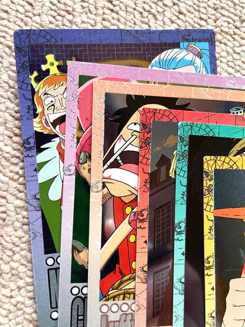 ワンピースコレクションカード6枚　2002年希少