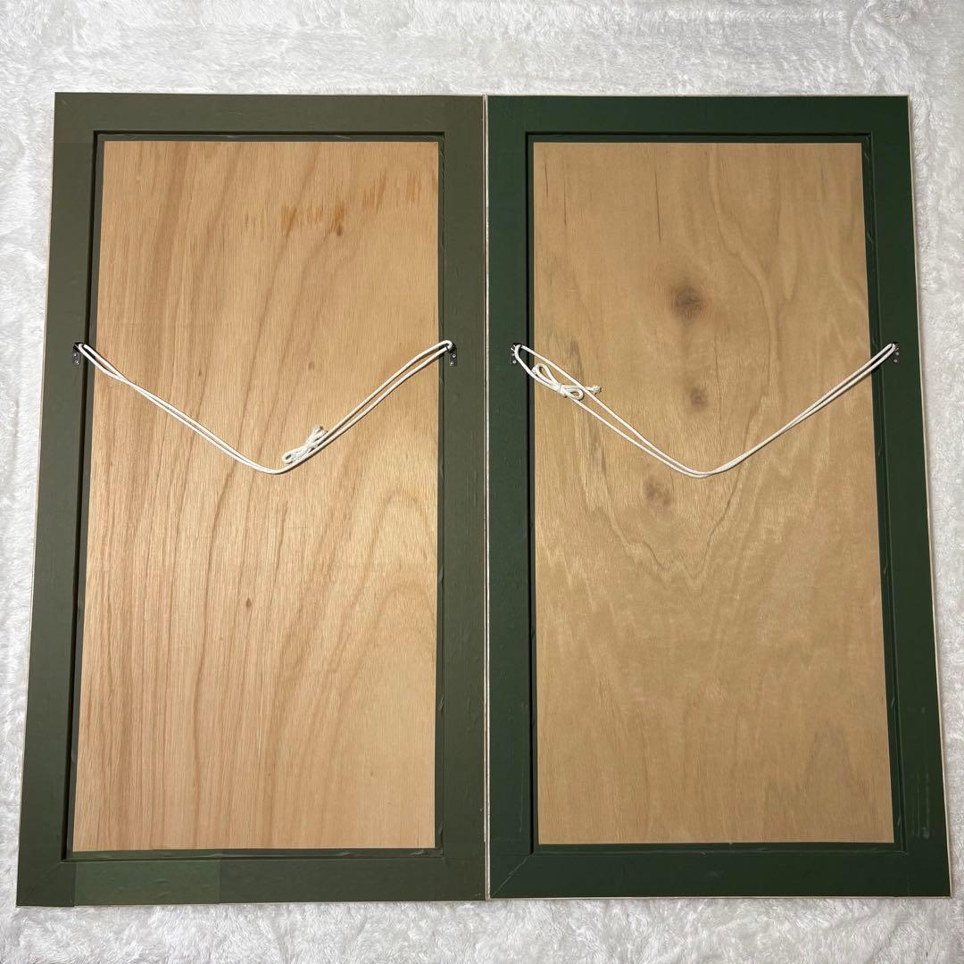 【大型作品】アルフォンス ミュシャ リトグラフ 真作 2点 桜草 羽根