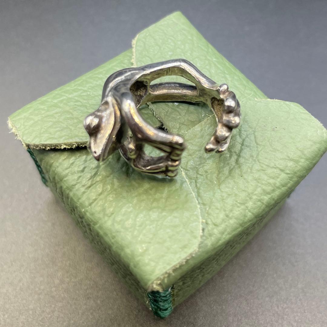 カエル　シルバー925リング silver