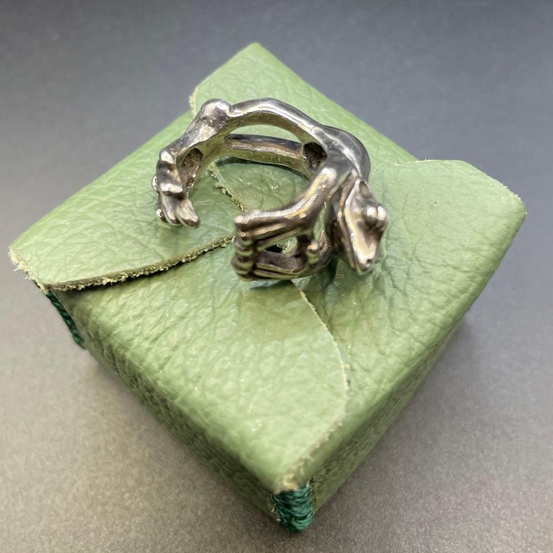 カエル　シルバー925リング silver