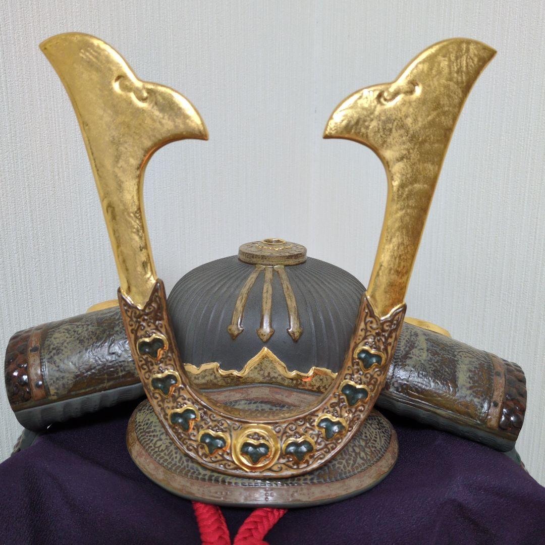 （希少）世界限定制作3500体リヤドロ 兜 五月人形・兜平飾り