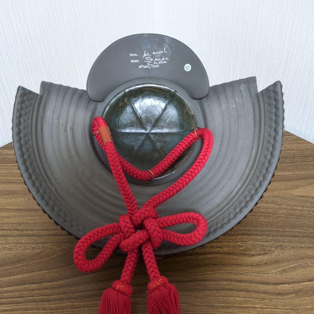 （希少）世界限定制作3500体リヤドロ 兜 五月人形・兜平飾り