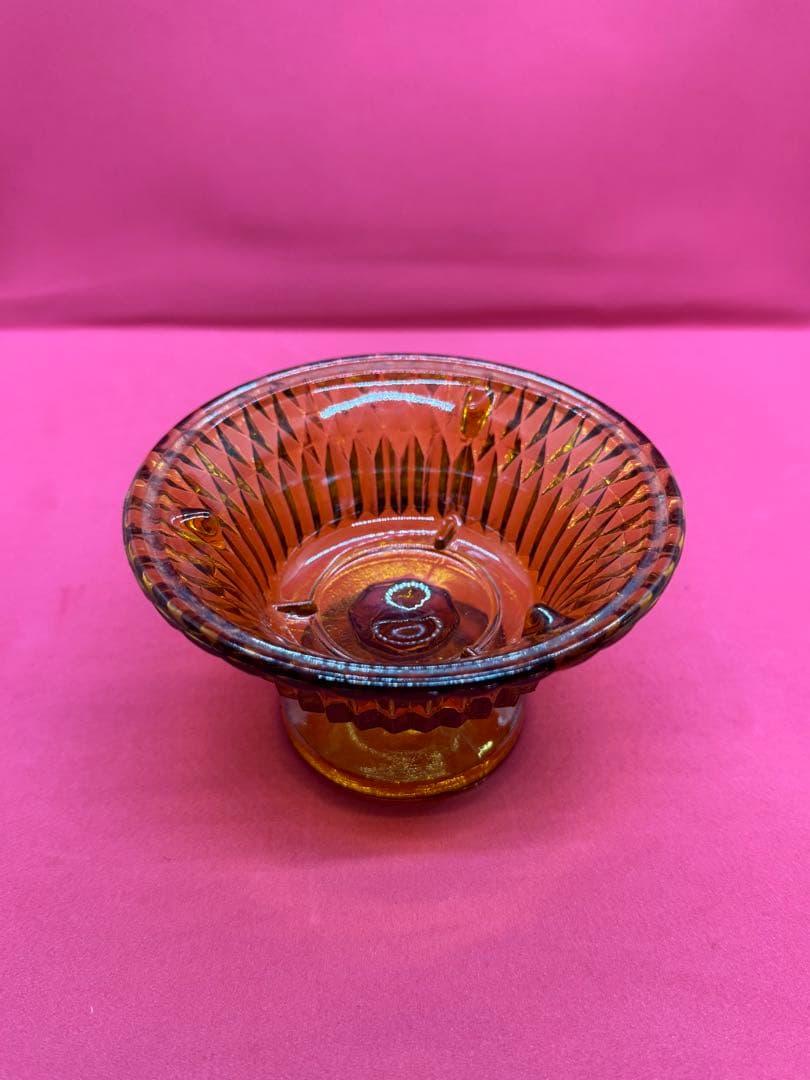 希少　ヴィンテージ　フェアリーグラス　インディアナグラス社