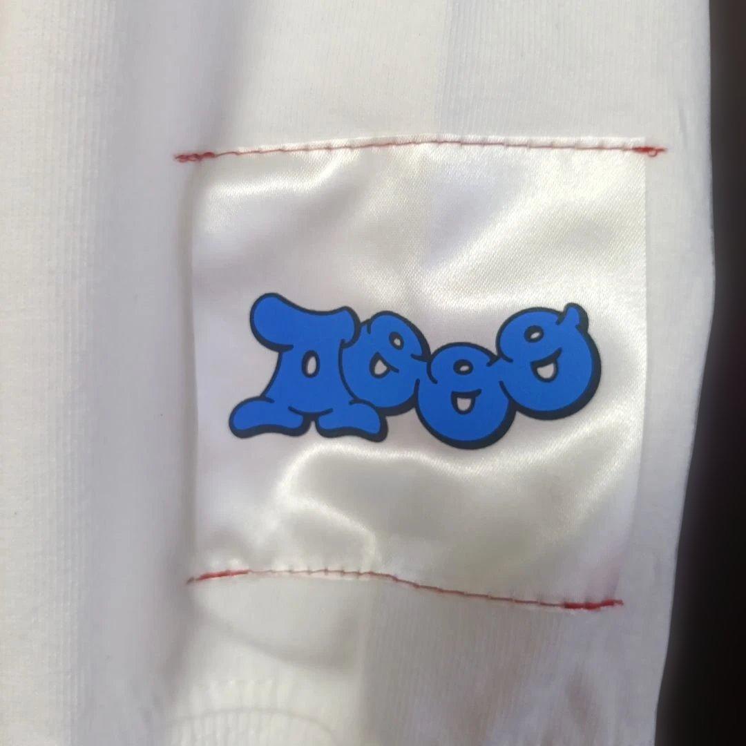 Aooo オーバーサイズロングスリーブTシャツ Lサイズ ホワイト 白 ロンT