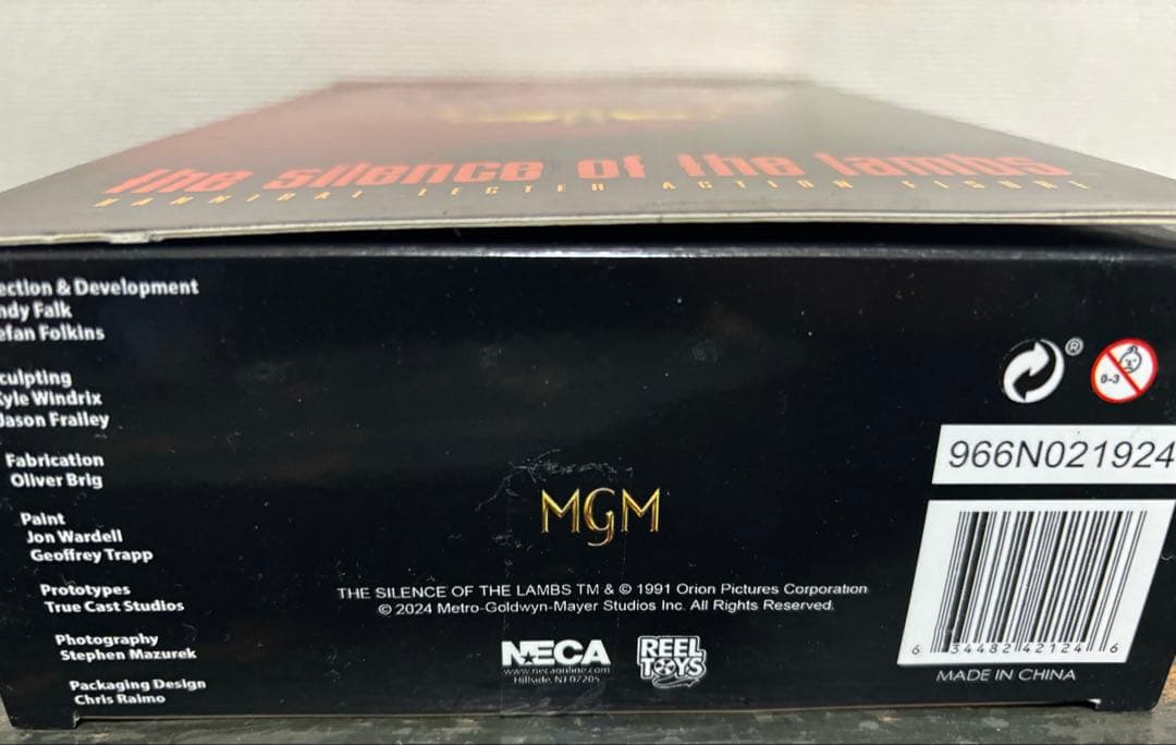 羊たちの沈黙　ハンニバルレクター　アクションフィギュア　NECA ネカ