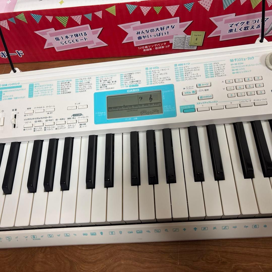 CASIO 電子キーボード LK-128 光ナビゲーション