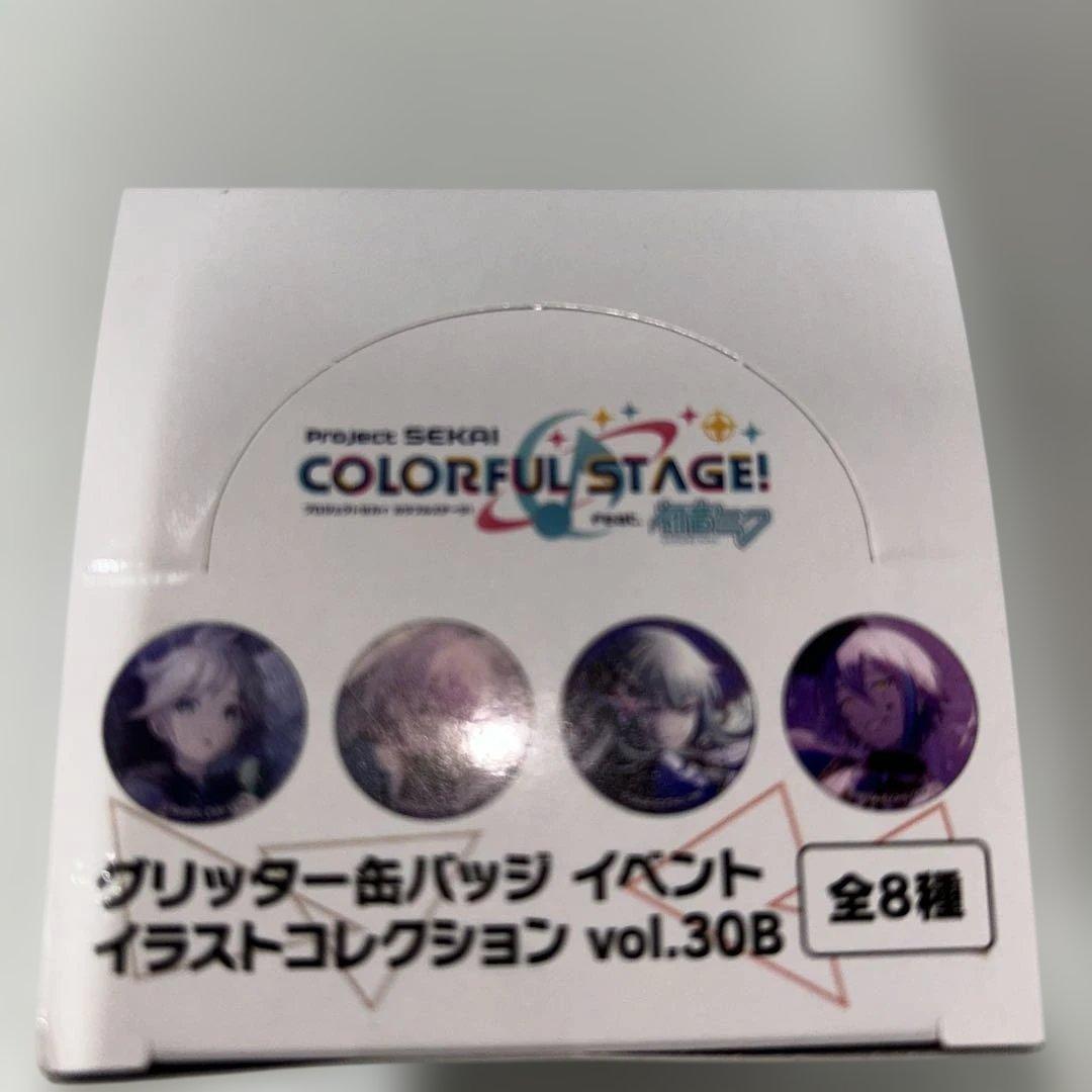 プロセカ　イベントイラストコレクション　グリッター缶バッジ13箱