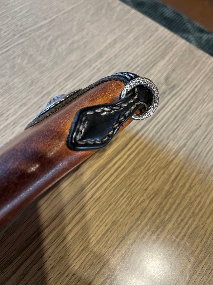 THE FLAT HEAD長財布 フラットヘッド　シルバーコンチョ付き