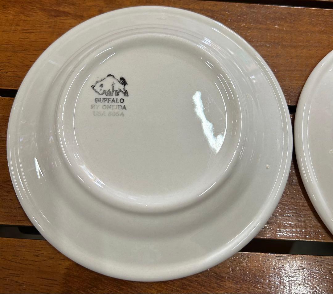 USA】バッファローチャイナヴィンテージBuffalo China USA 小皿