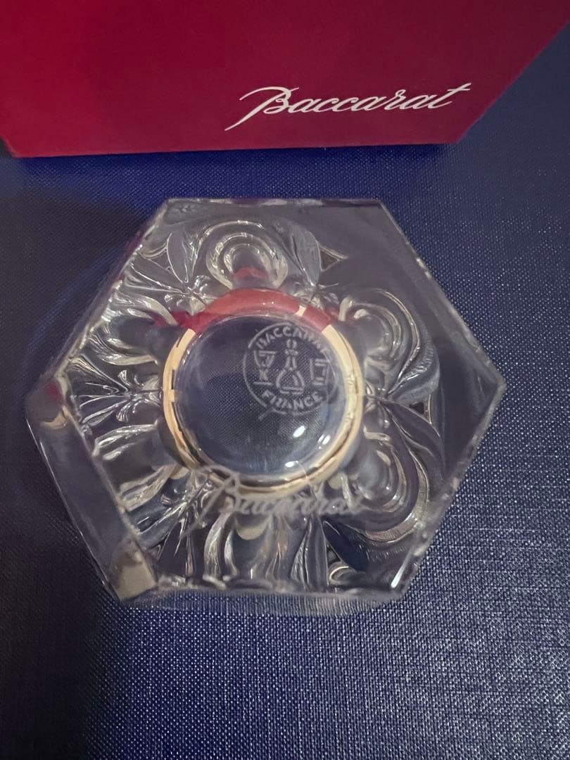Baccarat クリスタルグラス 箱付き
