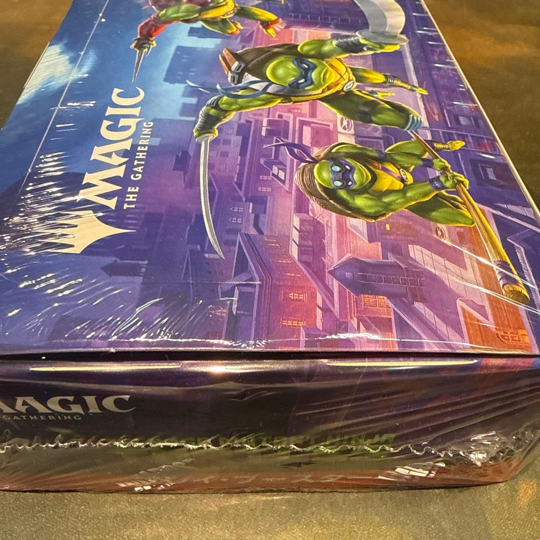 MTG ミュータントタートルズ　日本語版　プレイブースター未開封シュリンク付き