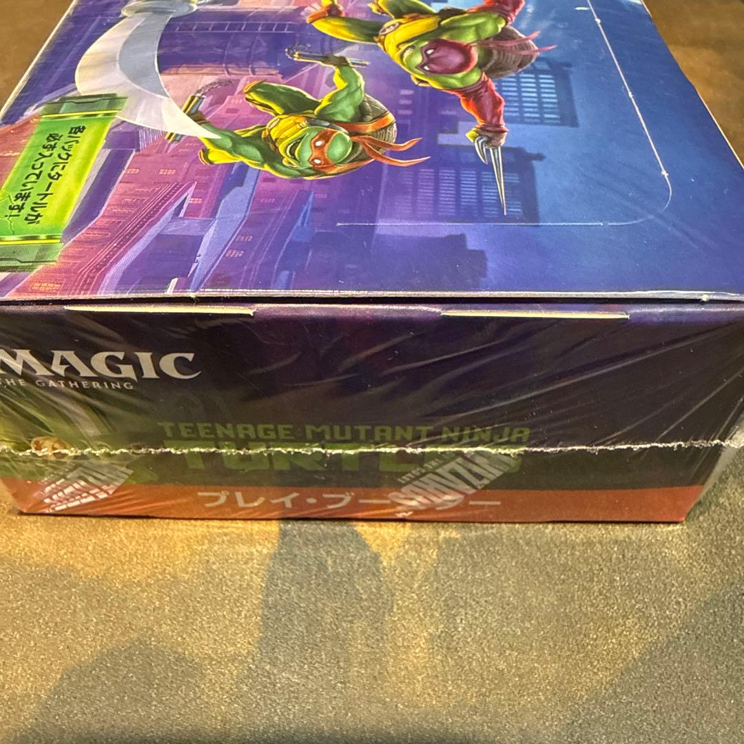 MTG ミュータントタートルズ　日本語版　プレイブースター未開封シュリンク付き