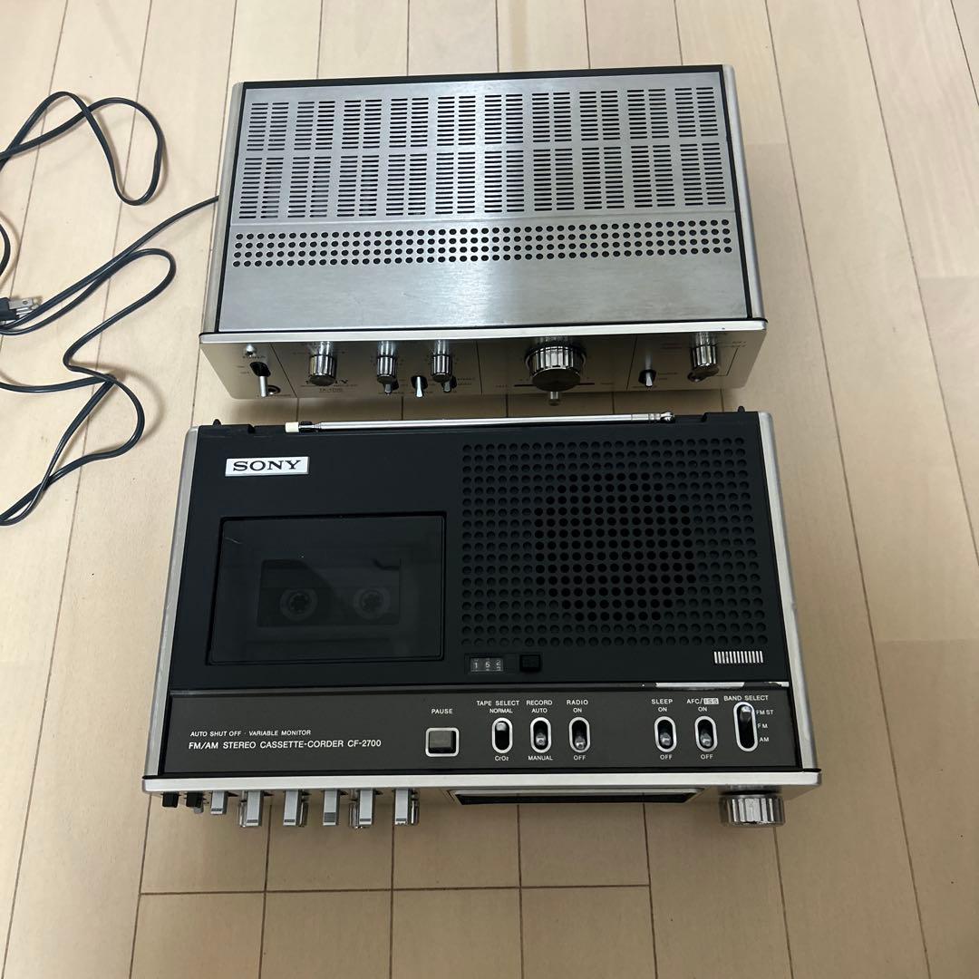 SONY カセットデンスケ CF-2700 + TA-1700