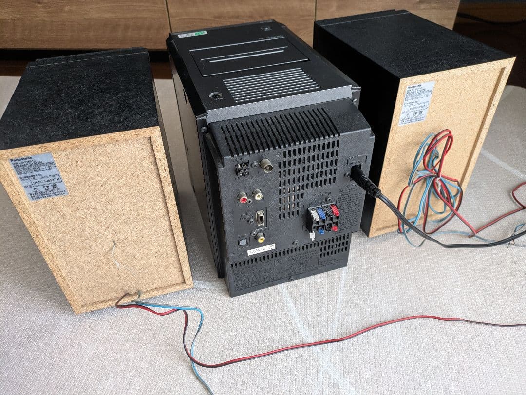 パナソニック システムコンポ　SC-PM910DVD　リモコン付