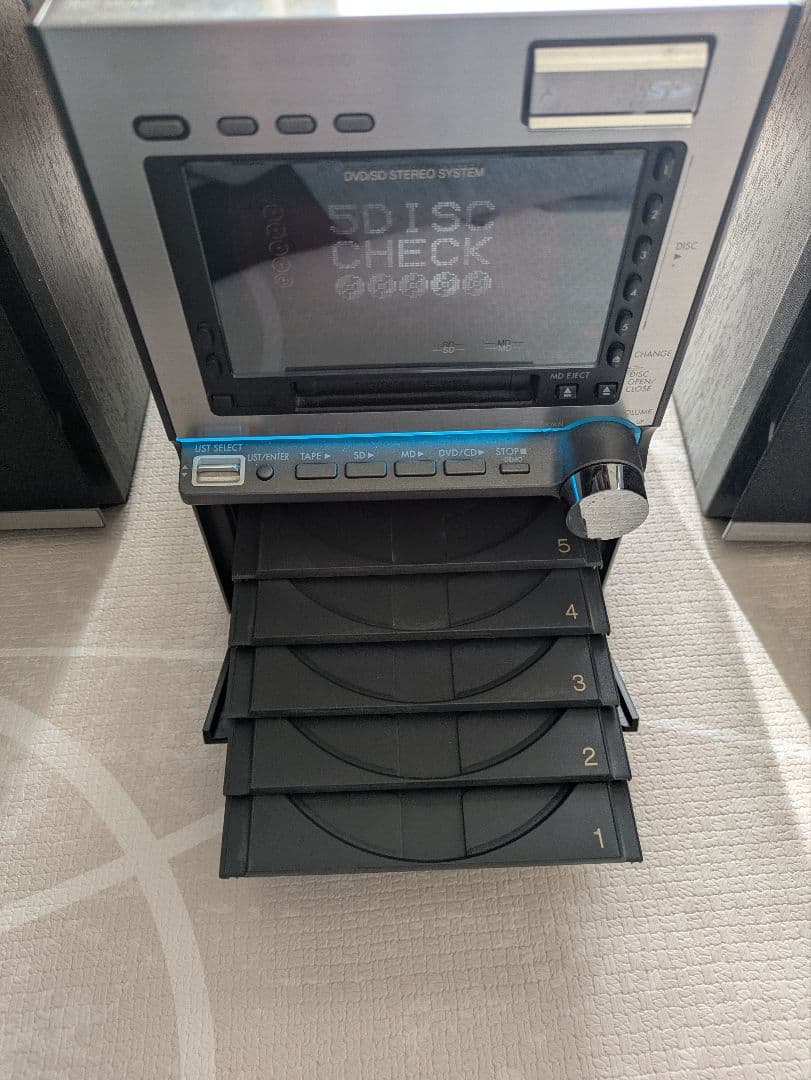 パナソニック システムコンポ　SC-PM910DVD　リモコン付