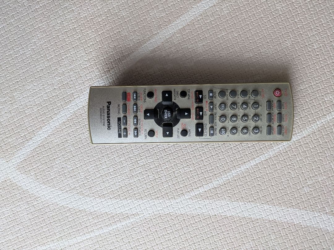 パナソニック システムコンポ　SC-PM910DVD　リモコン付