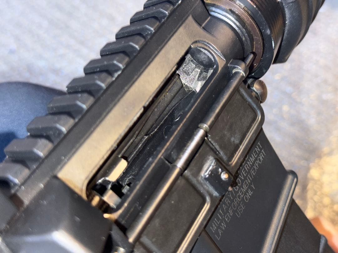 【良品】タニオコバ M4 モデルガン 10.5インチ 発火済 動作良好 箱付